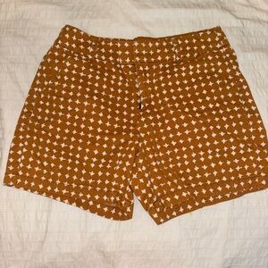 Mustard Yellow Target Shorts